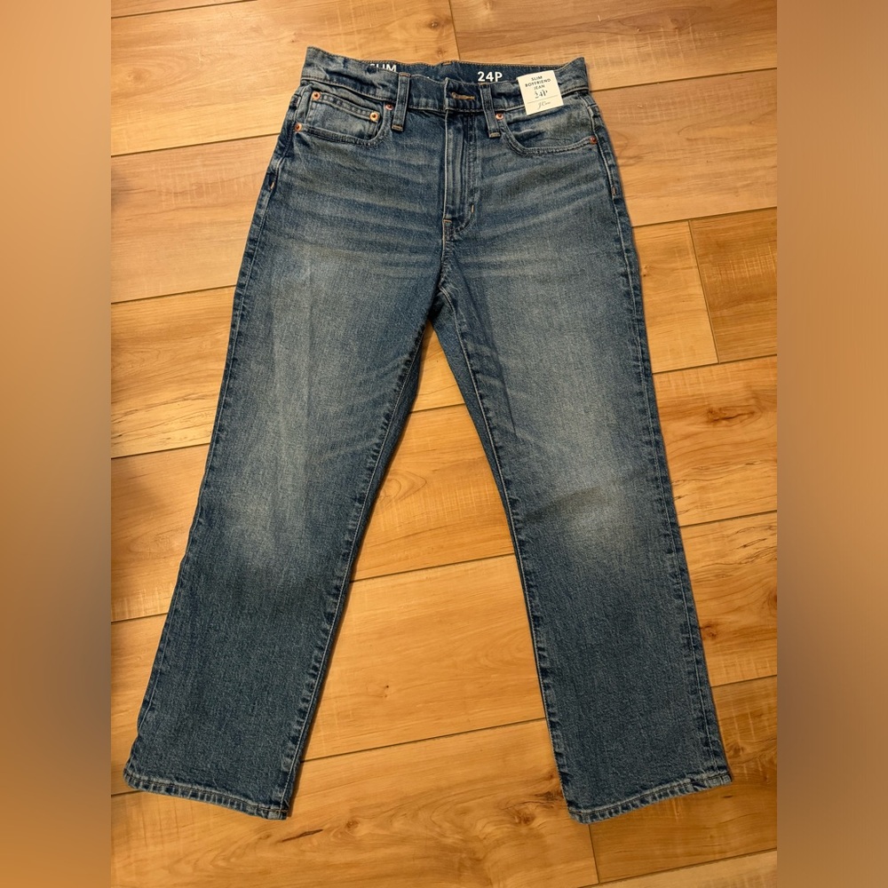 JCrew New With Tags 24P Slim Boyfriend Jeans